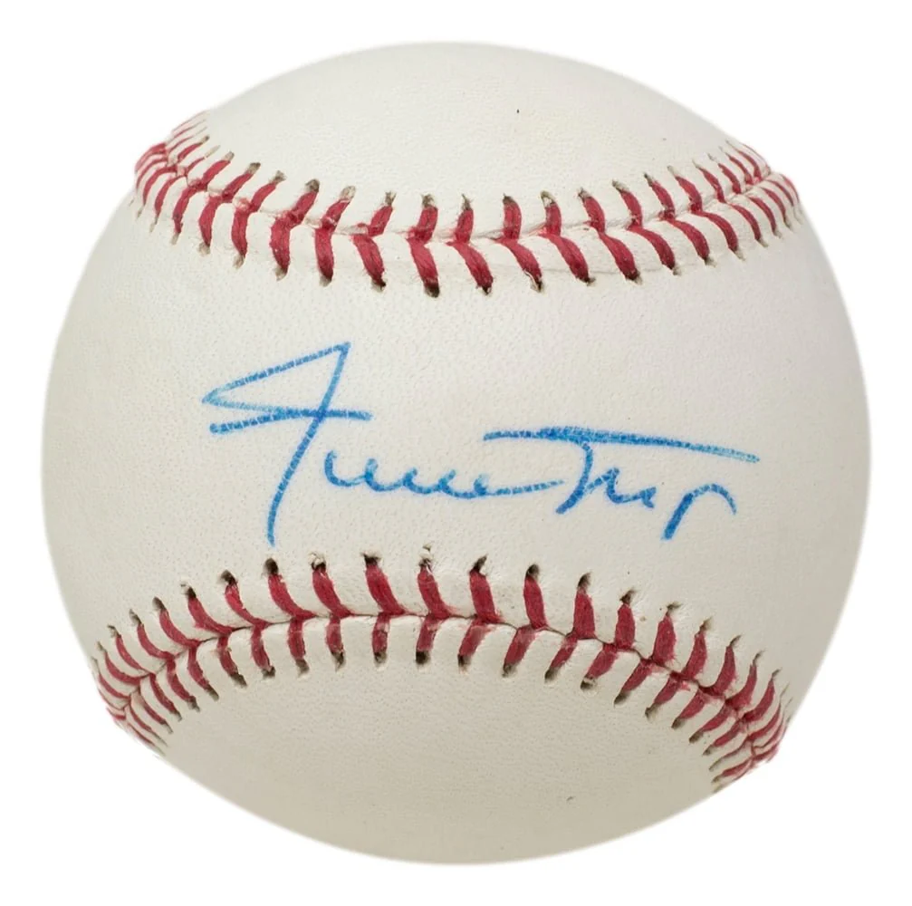 Willie Mays Monte Irvin Dual Signed Giants Baseball BAS LOA AA05924 - Image 5