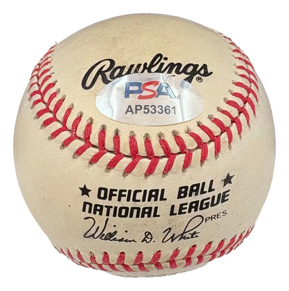 Willie Mays San Francisco Giants Signed National League Baseball PSA AP53361 - Image 2