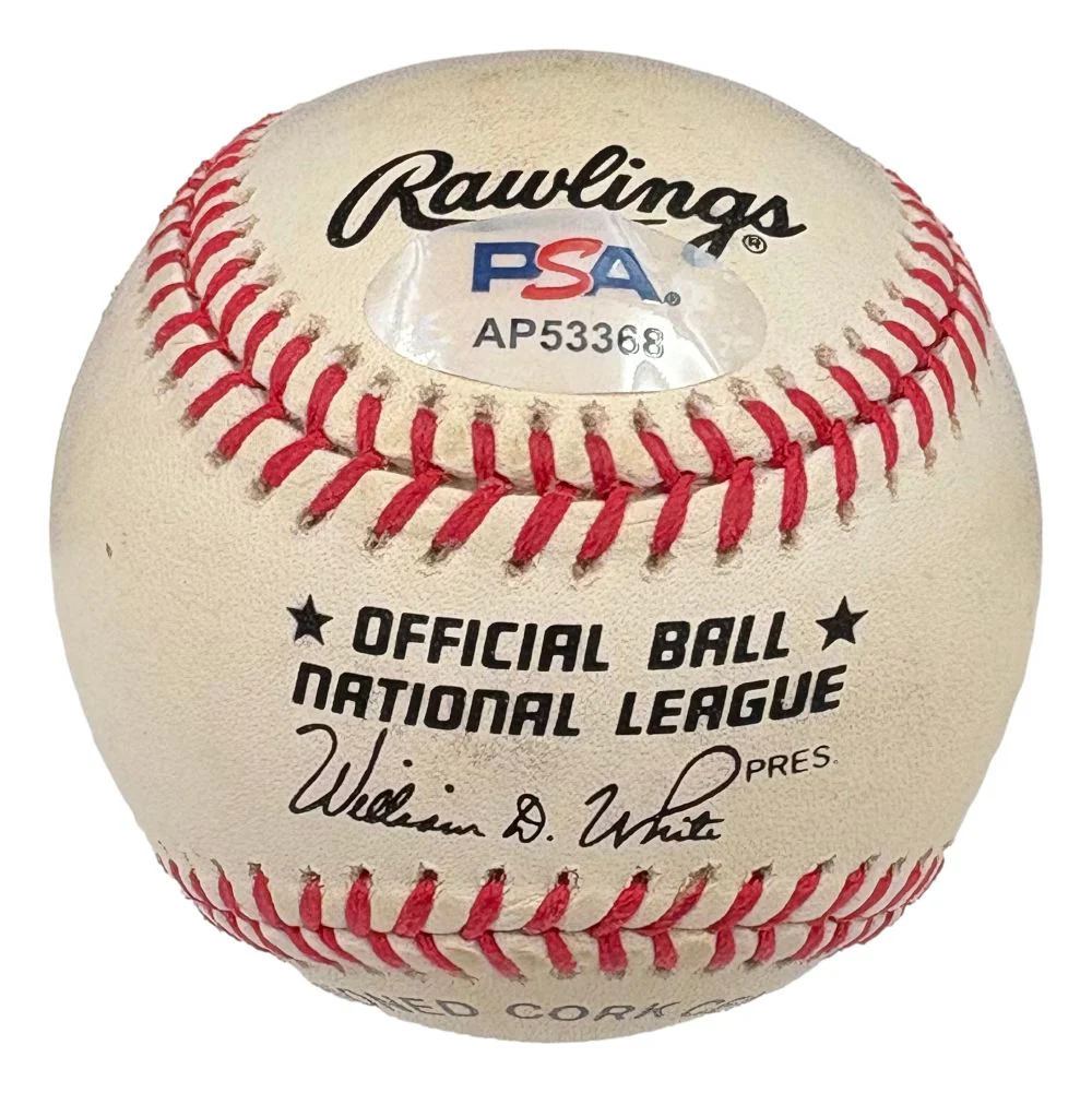 Willie Mays San Francisco Giants Signed National League Baseball PSA AP53368 - Image 2