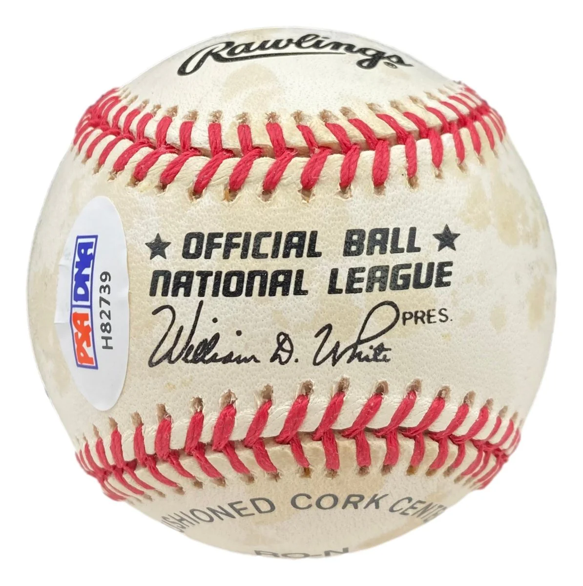 Willie Mays San Francisco Giants Signed National League Baseball PSA H82739 - Image 2