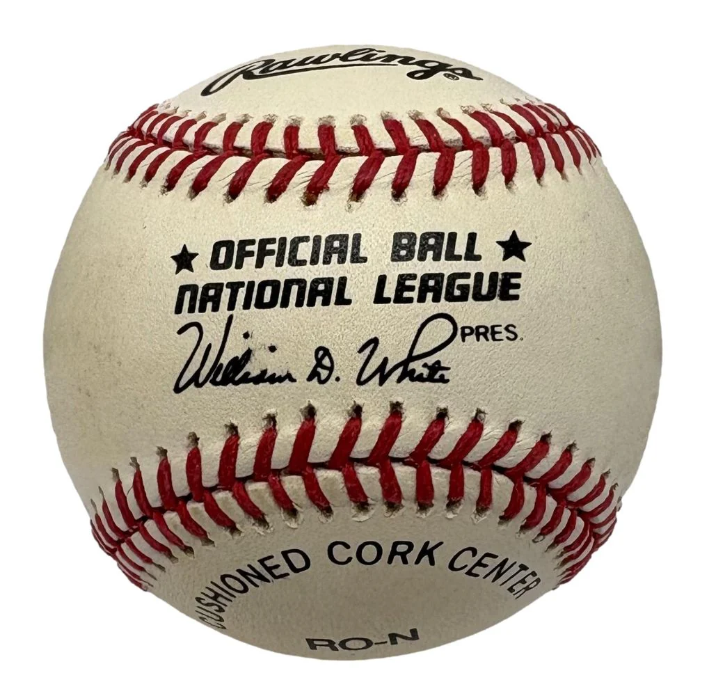 Willie Mays San Francisco Giants Signed Official NL Baseball BAS AE65402 - Image 2
