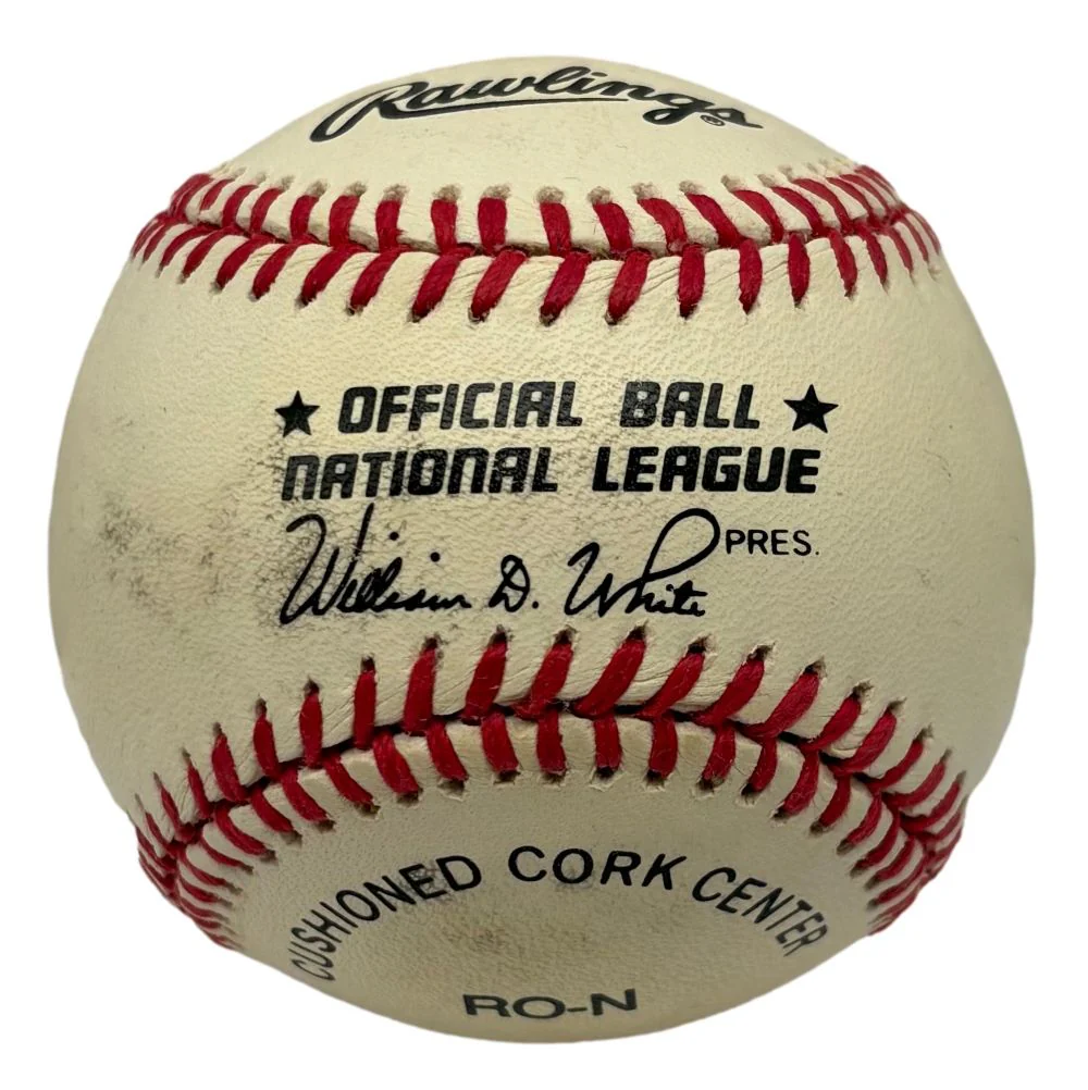 Willie Mays San Francisco Giants Signed Official NL Baseball BAS AE65408 - Image 2