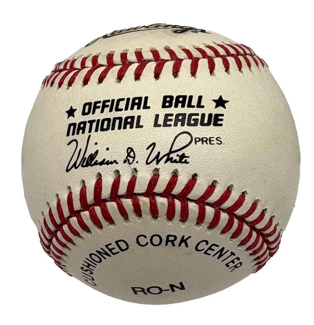 Willie Mays San Francisco Giants Signed Official NL Baseball BAS AE65412 - Image 2