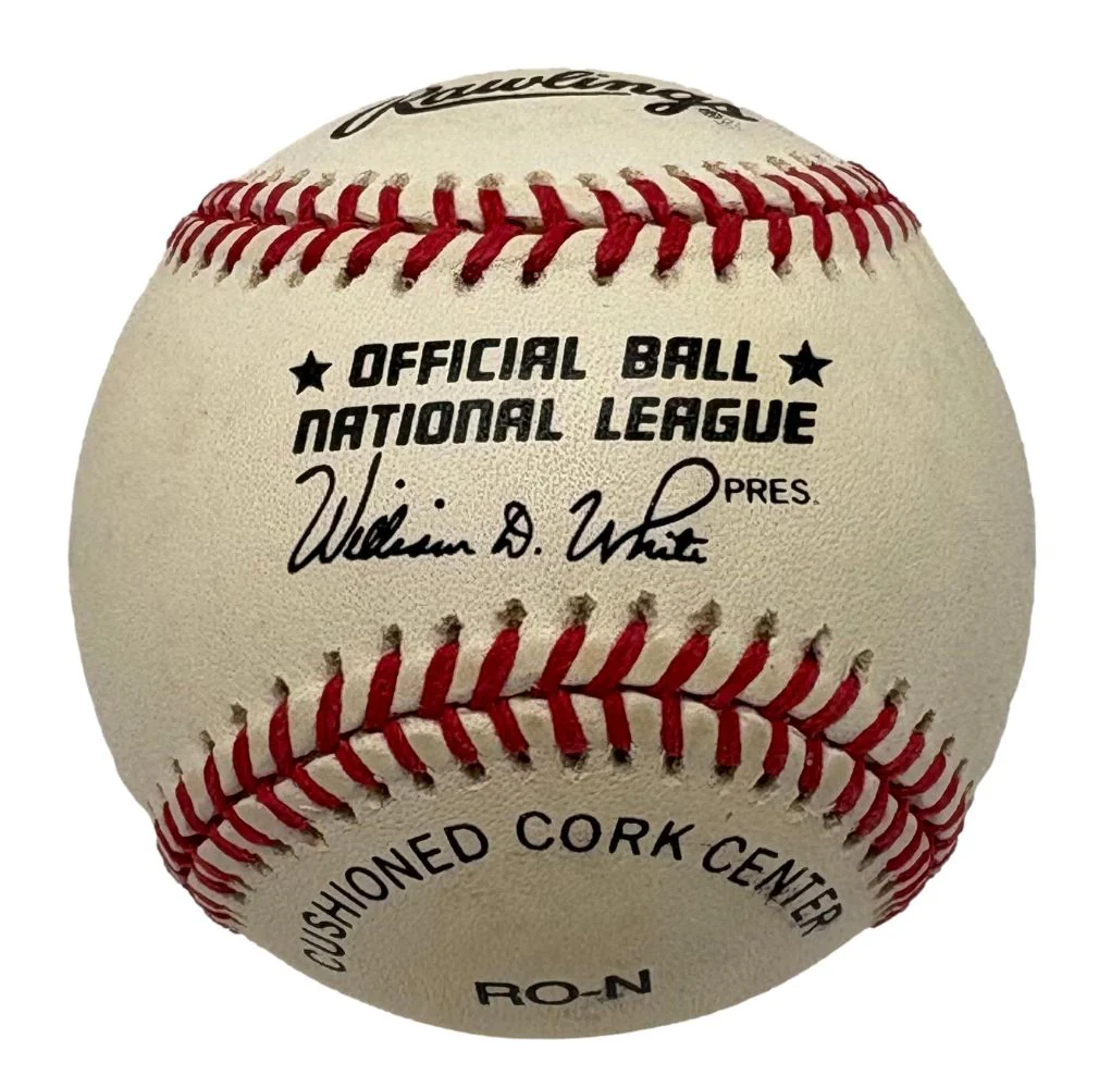 Willie Mays San Francisco Giants Signed Official NL Baseball BAS AE65415 - Image 2