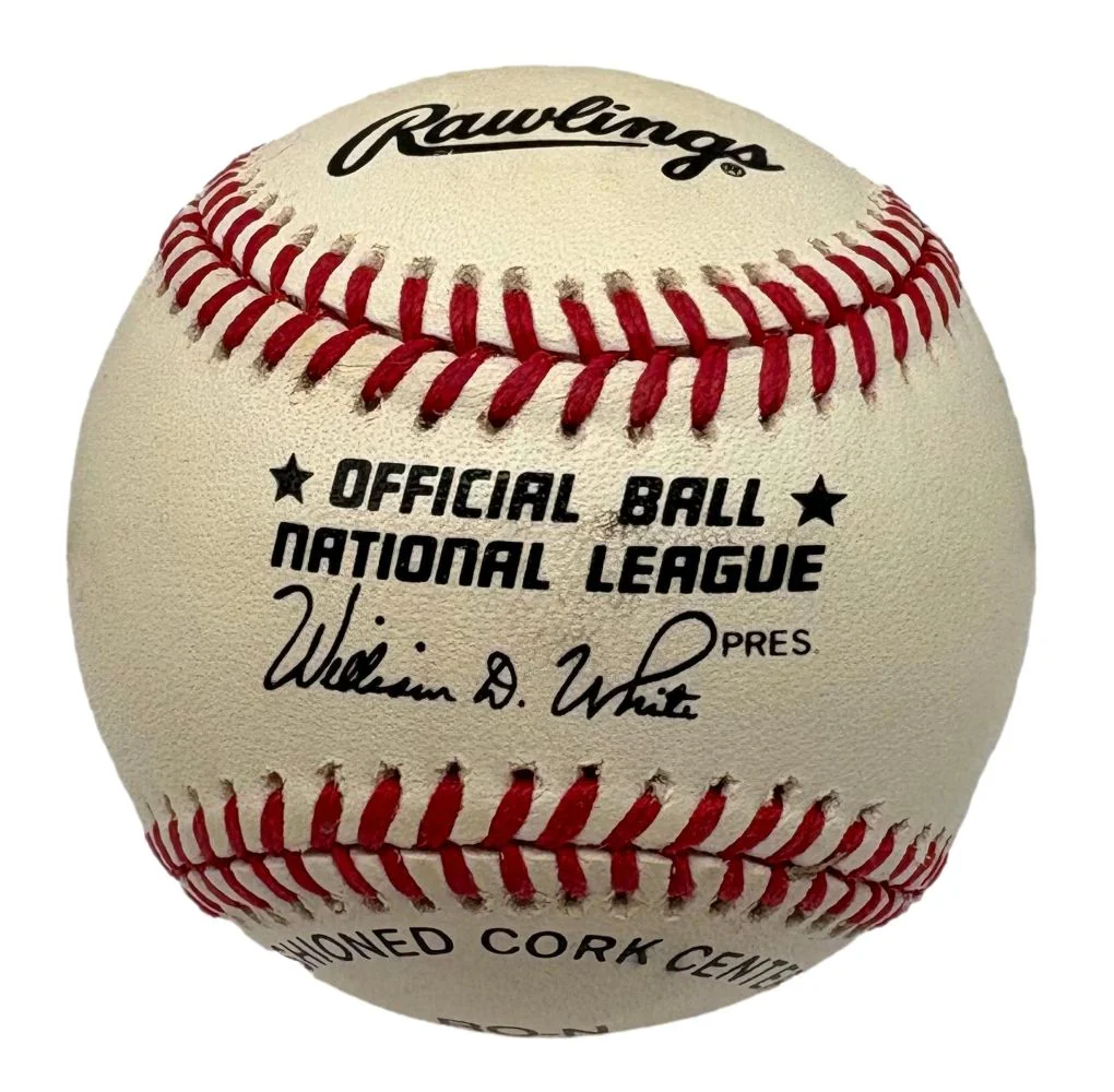 Willie Mays San Francisco Giants Signed Official NL Baseball BAS AE65416 - Image 2