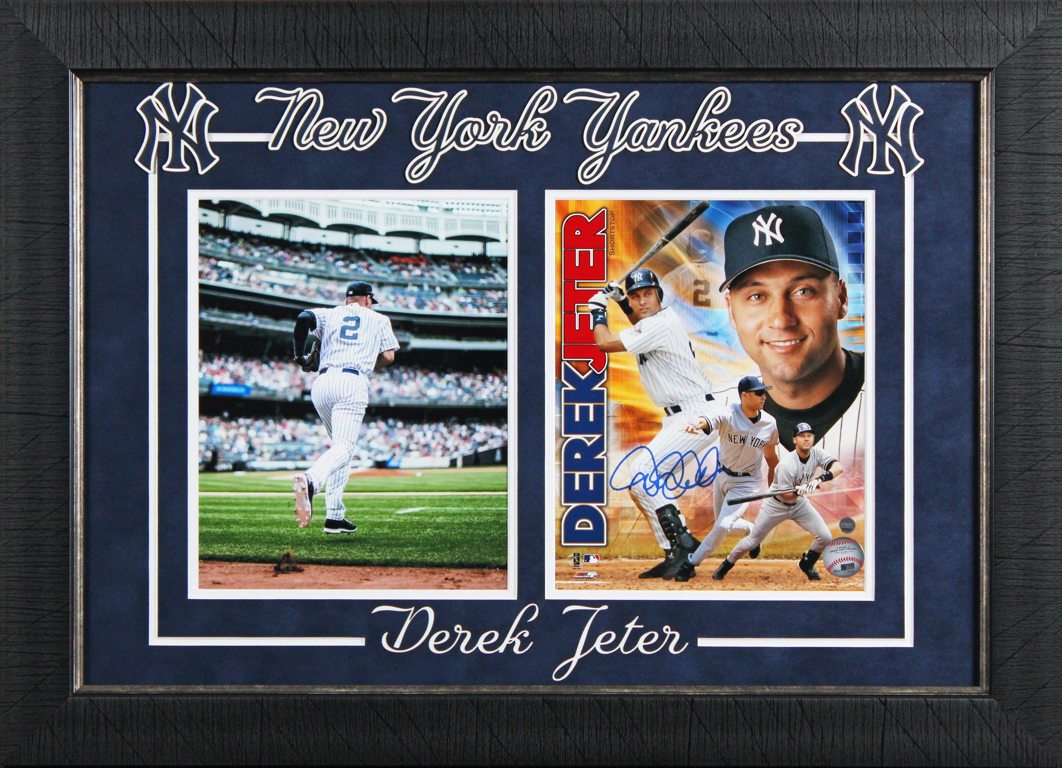 Yankees Derek Jeter Authentic Signed 8x10 Framed Photo Steiner #SS236497 - Image 2