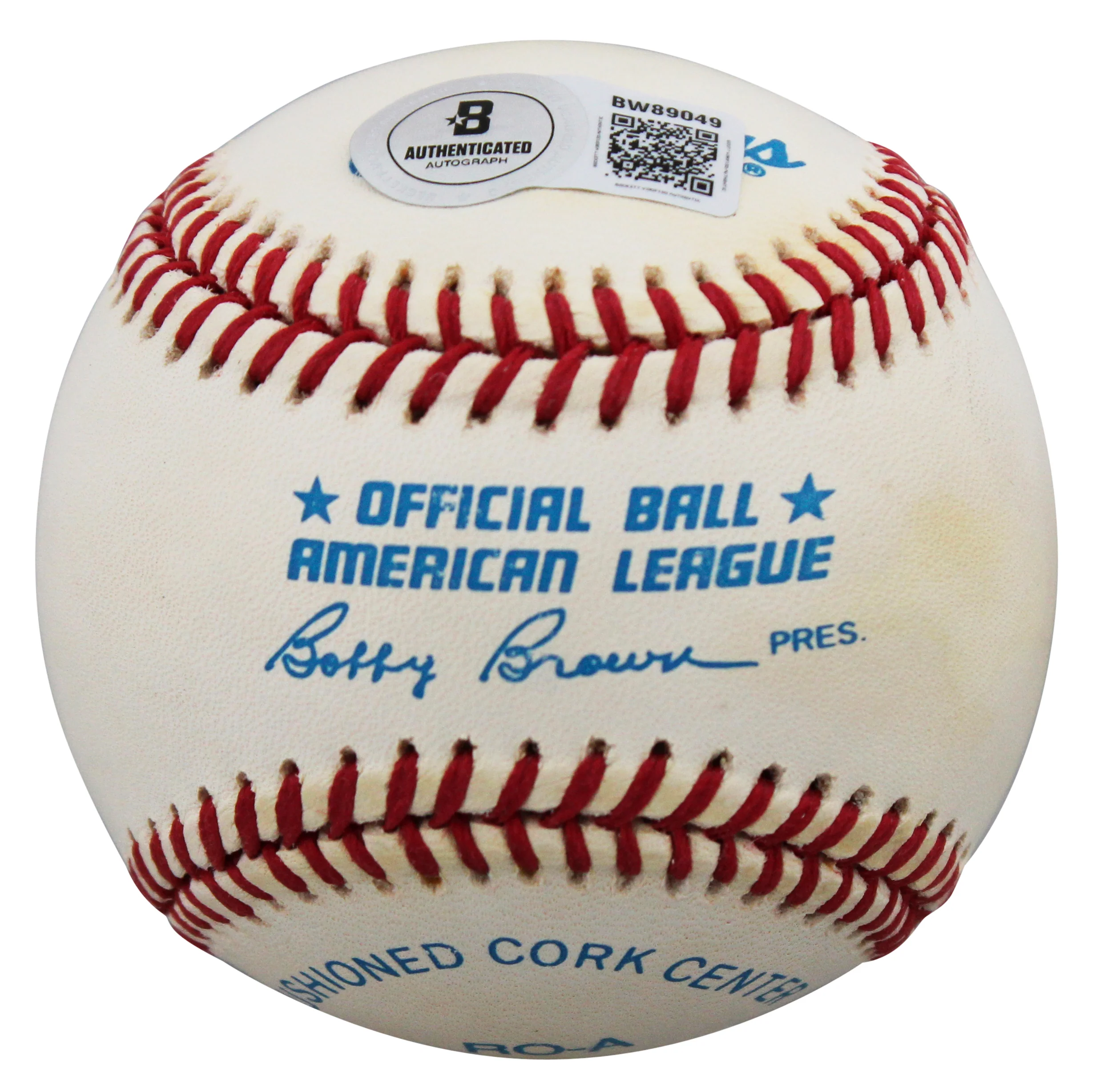 Yankees Tony Kubek Authentic Signed Bobby Brown OAL Baseball BAS #BW89049 - Image 8
