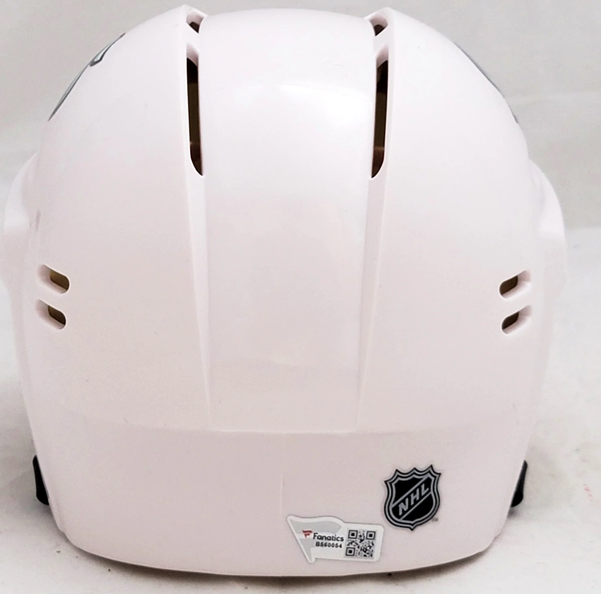 Yanni Gourde Autographed Seattle Kraken White Mini Helmet Fanatics Holo Stock #211607 - Image 4