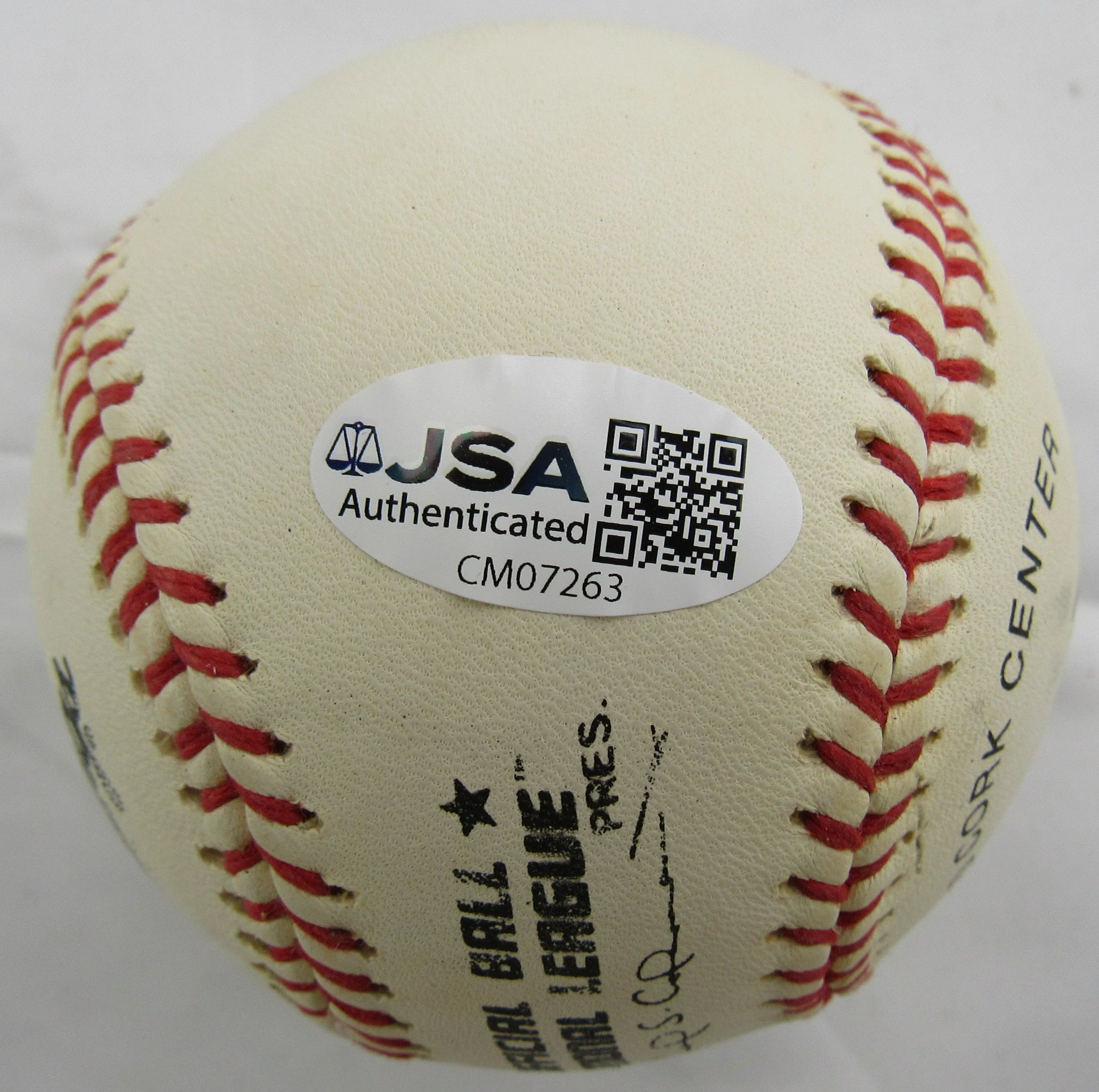 Robin Roberts Signed Auto Rawlings Baseball JSA CM07263 w/HOF 76 - Image 5