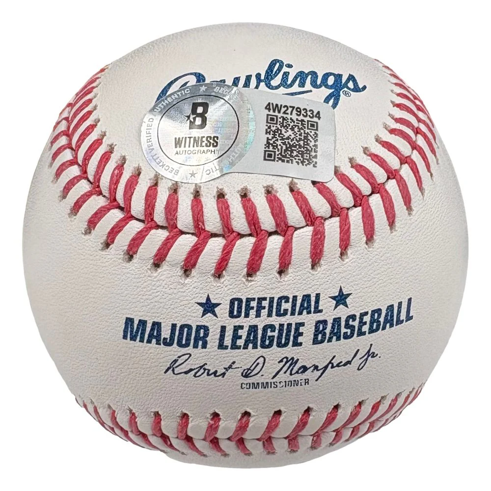 Yordan Alvarez Houston Astros Signed Official MLB Baseball 2019 AL ROY BAS - Image 2
