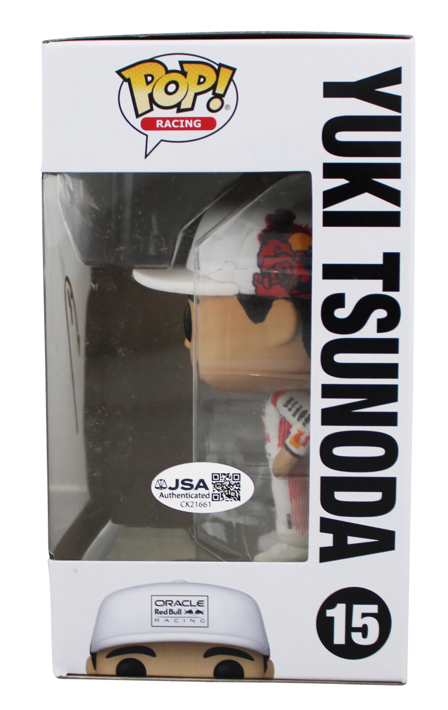 Yuki Tsunoda Formula 1 Authentic Signed #15 Funko Pop Vinyl Figure JSA #CK21661 - Image 4