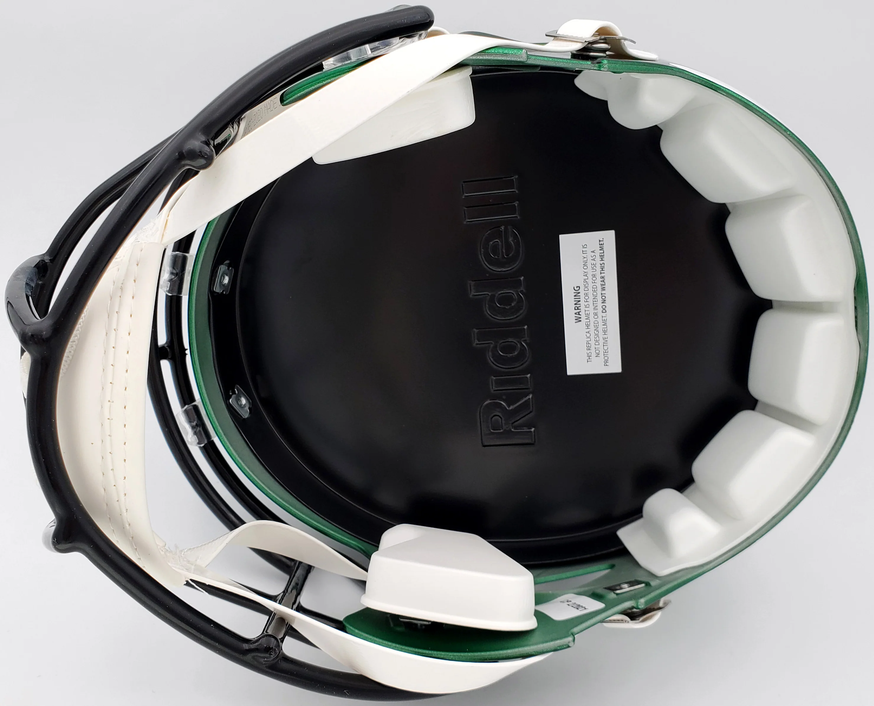 Zach Wilson Autographed New York Jets Green Full Size Replica Speed Helmet Beckett BAS QR Stock #194726 - Image 5