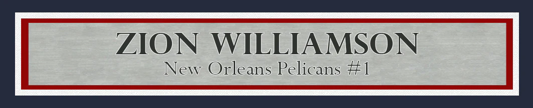 Zion Williamson Autographed Framed 16x20 Photo New Orleans Pelicans Fanatics Holo Stock #201282 - Image 5