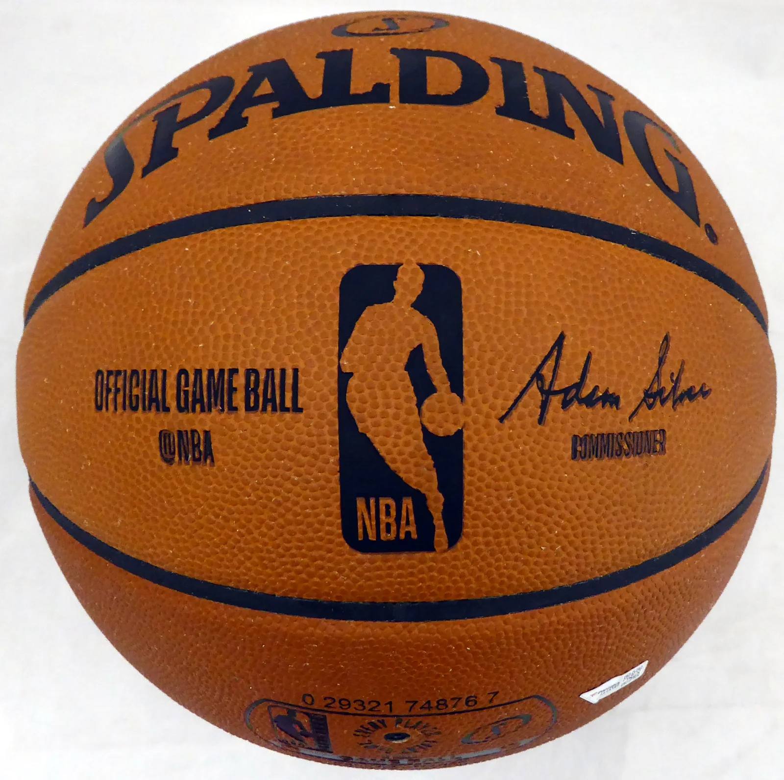 Zion Williamson Autographed Official Leather NBA Basketball New Orleans Pelicans Fanatics Holo Stock #185090 - Image 3